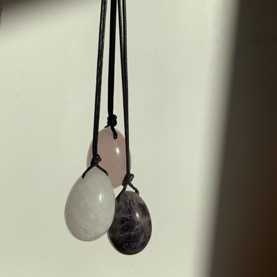 Yoni egg - rose quartz