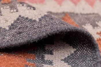4 x 6, tapis kilim en laine fait main — Gerua__ 3