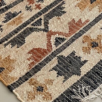 Nadi Handmade Hemp-Cotton Rug__