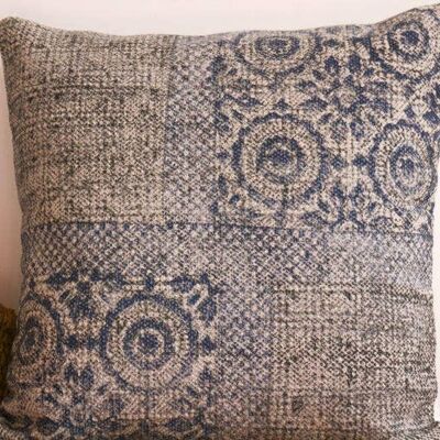 Mari Handmade Block-Printed Cushion__