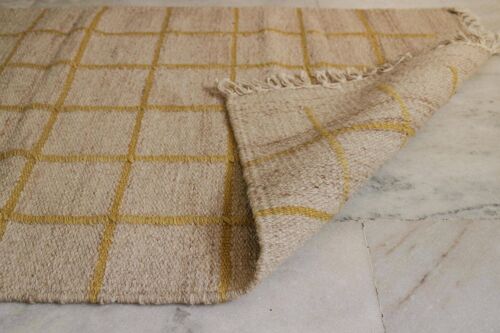 Methi — 2 x 3, Flatweave Handmade Wool Rug (Copy)__