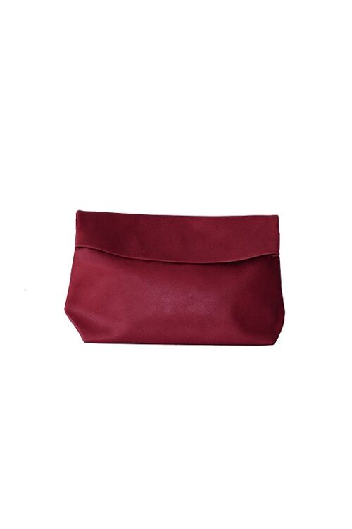 Pochette Large Bordeaux