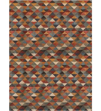 9 x 12, tapis kilim fait main en laine de jute - Bahara__ 1
