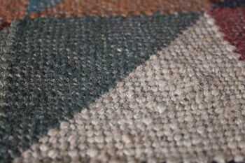9 x 12, tapis kilim fait main en laine de jute - Bahara__ 2