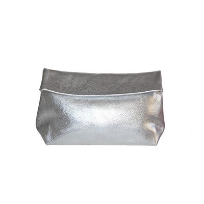Large Silver Pouch