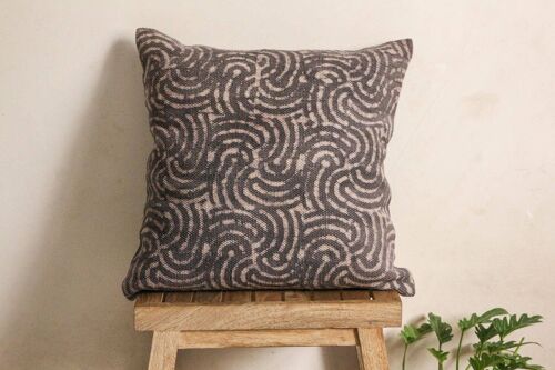 Hari Handmade Block-Printed Cushion__