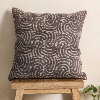 Hari Handmade Block-Printed Cushion__