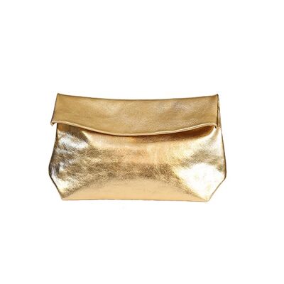 Large Gold Pouch