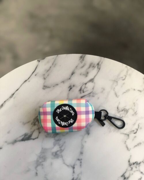 Picnic Plaid Poop Bag Holder *RESTOCKED*