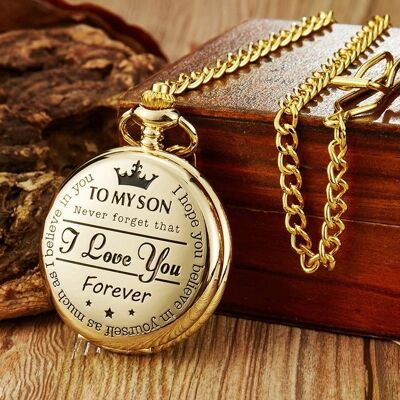 Best Gifts To My Son I Love You Pocket Watch