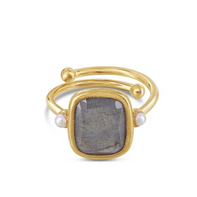 Bague Serra Labradorite