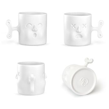 Judy Moody - Set de 2 tasses en porcelaine - Blanc 7