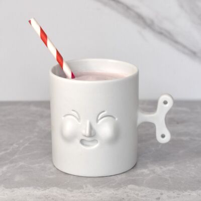 Loopy Lou - Mug de porcelana - Blanco