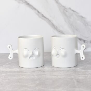 Loopy Lou - Mug en Porcelaine - Blanc 4