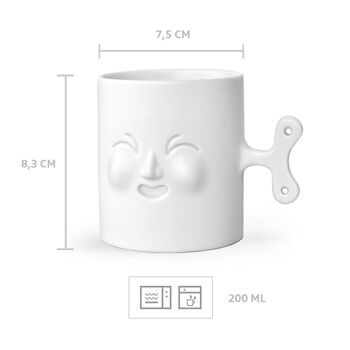 Loopy Lou - Mug en Porcelaine - Blanc 6