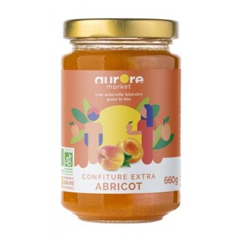 Confiture extra d'abricot - 660g