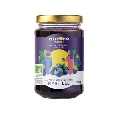 Confiture extra de myrtille