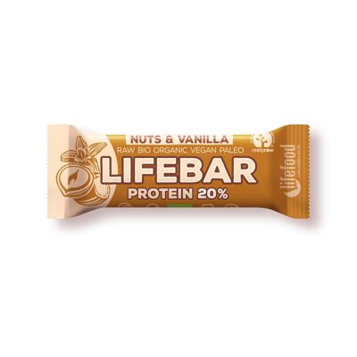 Organic Protein Vanilla Nuts Lifebar