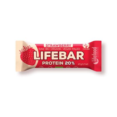 Organic Protein Strawberry Lifebar