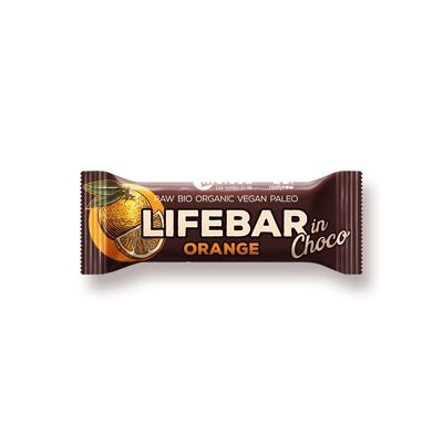 Organic Lifebar InChoco Orange