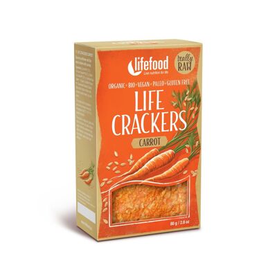 Organic LIFE CRACKERS Carrot