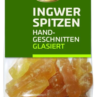 Ingwer-Spitzen glasiert,  150g