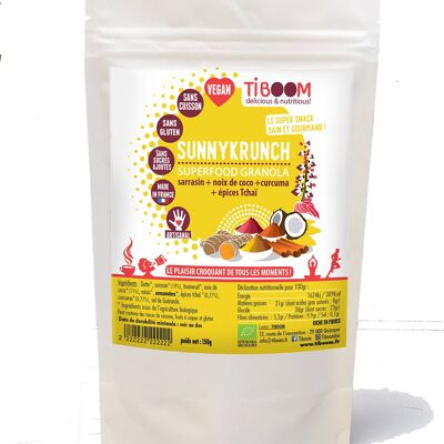 Sunnykrunch, granola de especias chai