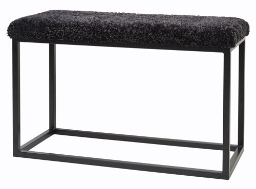 Palle Stool L Darkgrey/Black