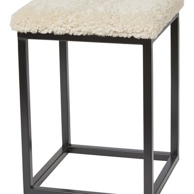 Palle Stool S Beige Moonlight/Black