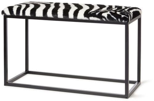 Palle Stool L Zebra/Black