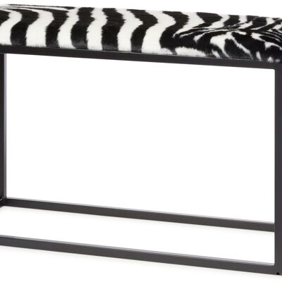 Palle Stool L Zebra/Black