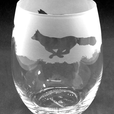 Fox  Frieze Stemless Wine/Water Glass