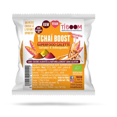 Tchaï boost,  barre énergétique