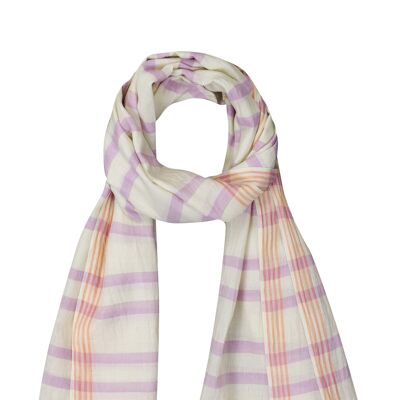 MALLOW AND MANGO PITAYA COTTON SCARF