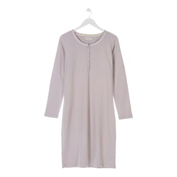 CHEMISE DE NUIT EN COTON BIOLOGIQUE DELTA PRODUIT ÉQUITABLE 3