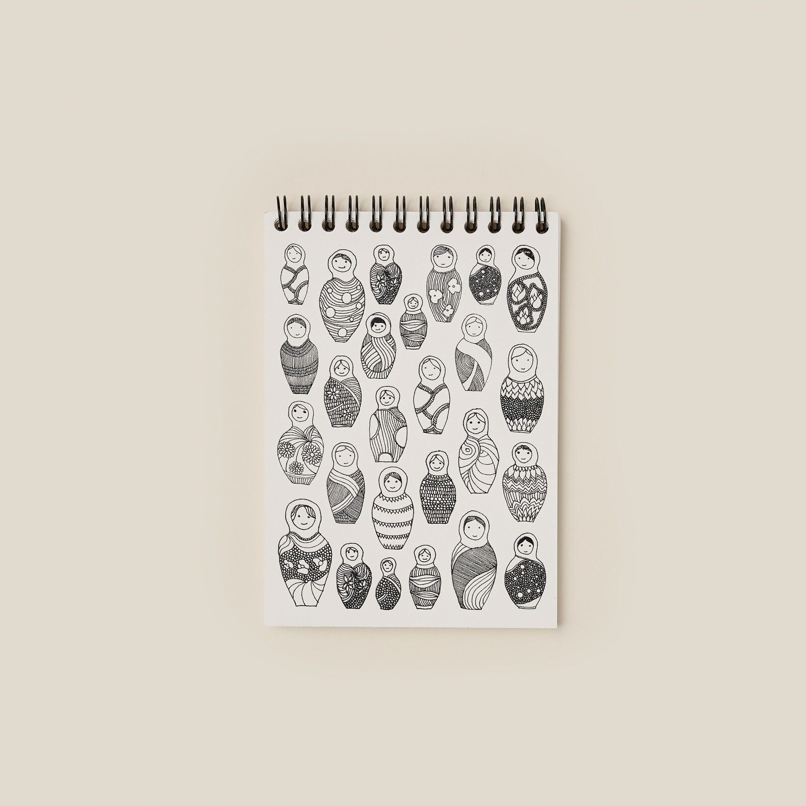 Blocco note A6 Bambole