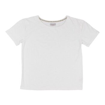 T-shirt Yasai en coton biologique blanc 2