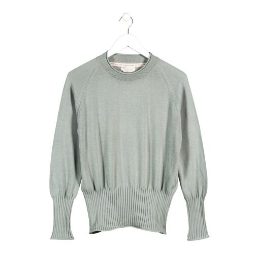 ORGANIC COTTON JERSEY KAJI FAIR TRADE PRODUCT gris