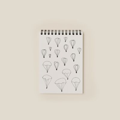 Notepad A6 Parachutes