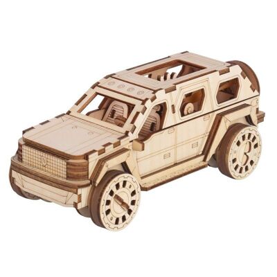 Wooden kit SUV Off-road vehicle - Mechanical