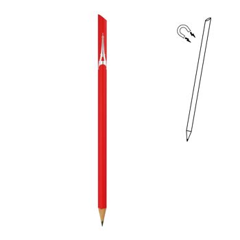Assortiment de 24 crayons de papier magnétiques - Paris bleu/blanc/rouge 5