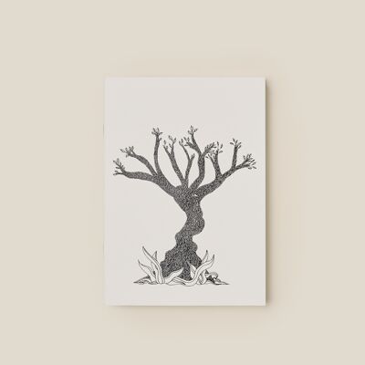 Carnet A6 Arbre