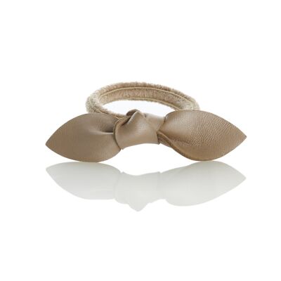 Elastic knot JAZZY taupe