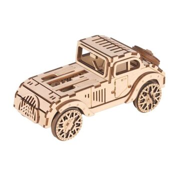 Kit de construction en bois Classic Car Oldtimer-Mechanical 1