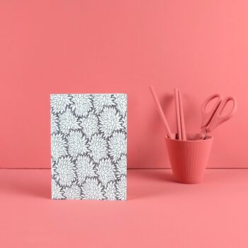 Carnet A6 Fleurs 3