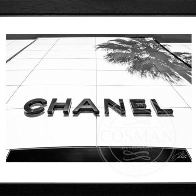 Tableau cadre Chanel - 40 x 60 cm