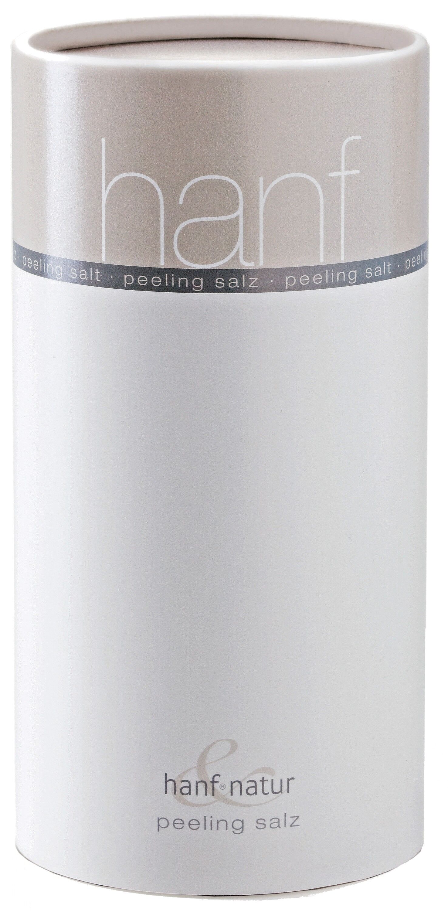 Sale per peeling alla canapa