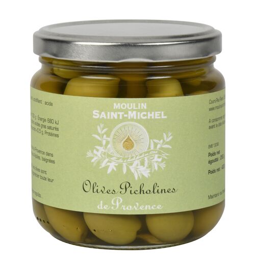 Olives Vertes Picholine -250Gr