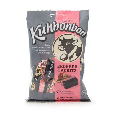 Kuhbonbon Erdbeer Lakritz 200g