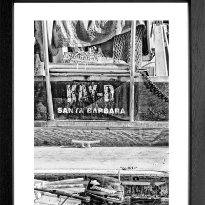 Fotodruck / Poster mit Rahmen und Passepartout Motiv Kalifornien K50 - Motiv: farbe - Grösse: MAXI (120cm x 90cm) - Rahmenfarbe: weiss matt